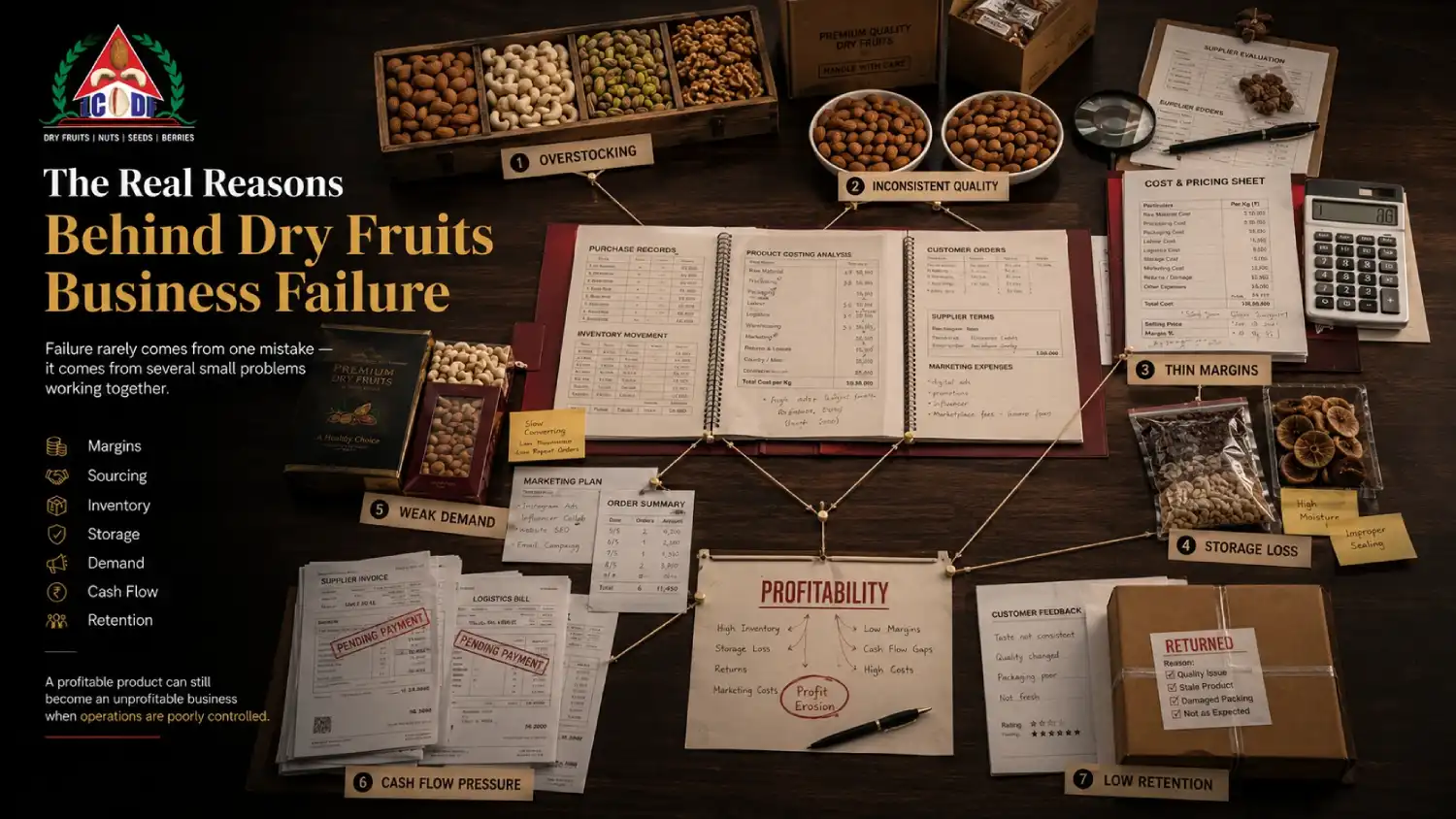 The Real Reasons Behind Every Dry Fruits Business Failure