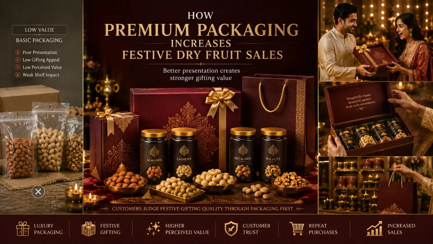 How Premium Packaging Increases Festive Dry Fruit Sales