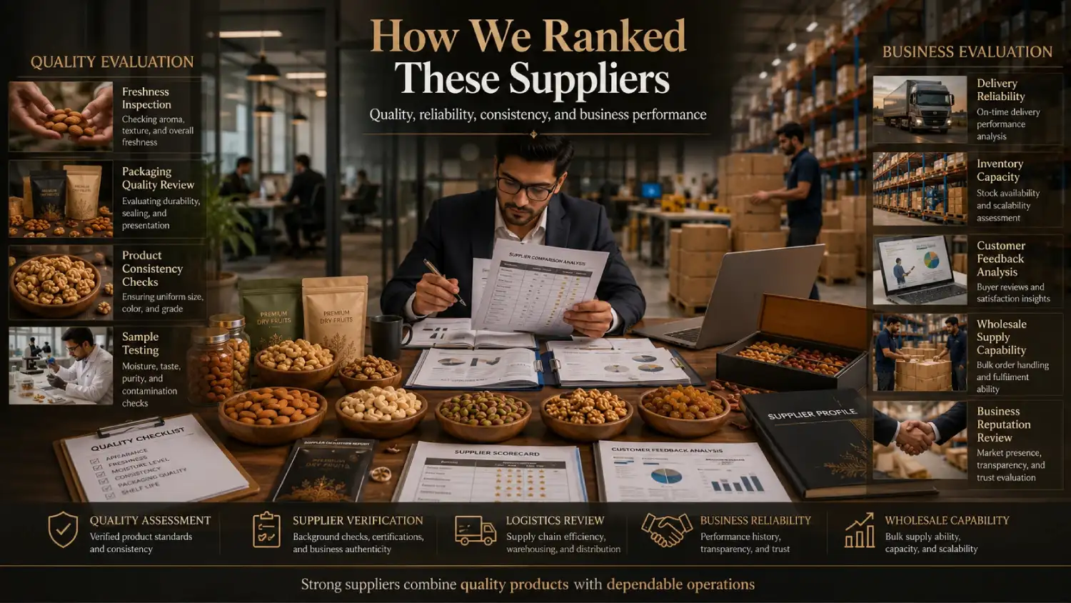 How We Ranked These Suppliers