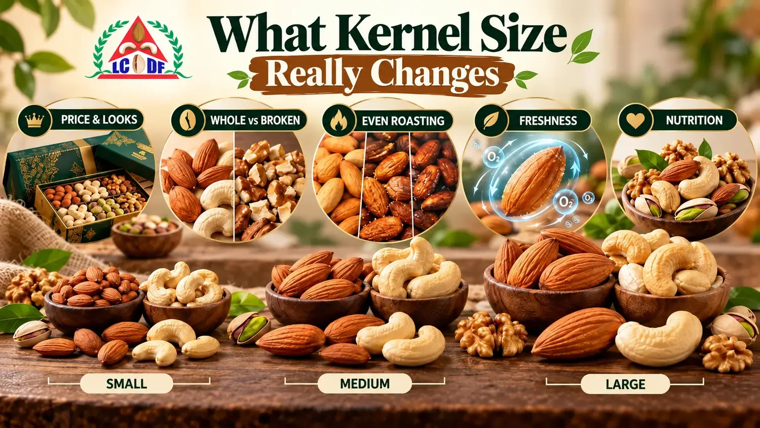 What kernel size really changes