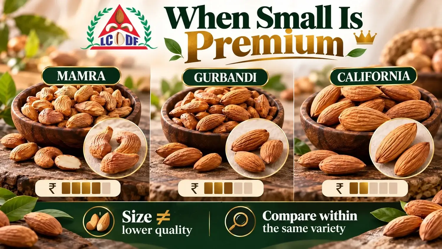 When small is premium