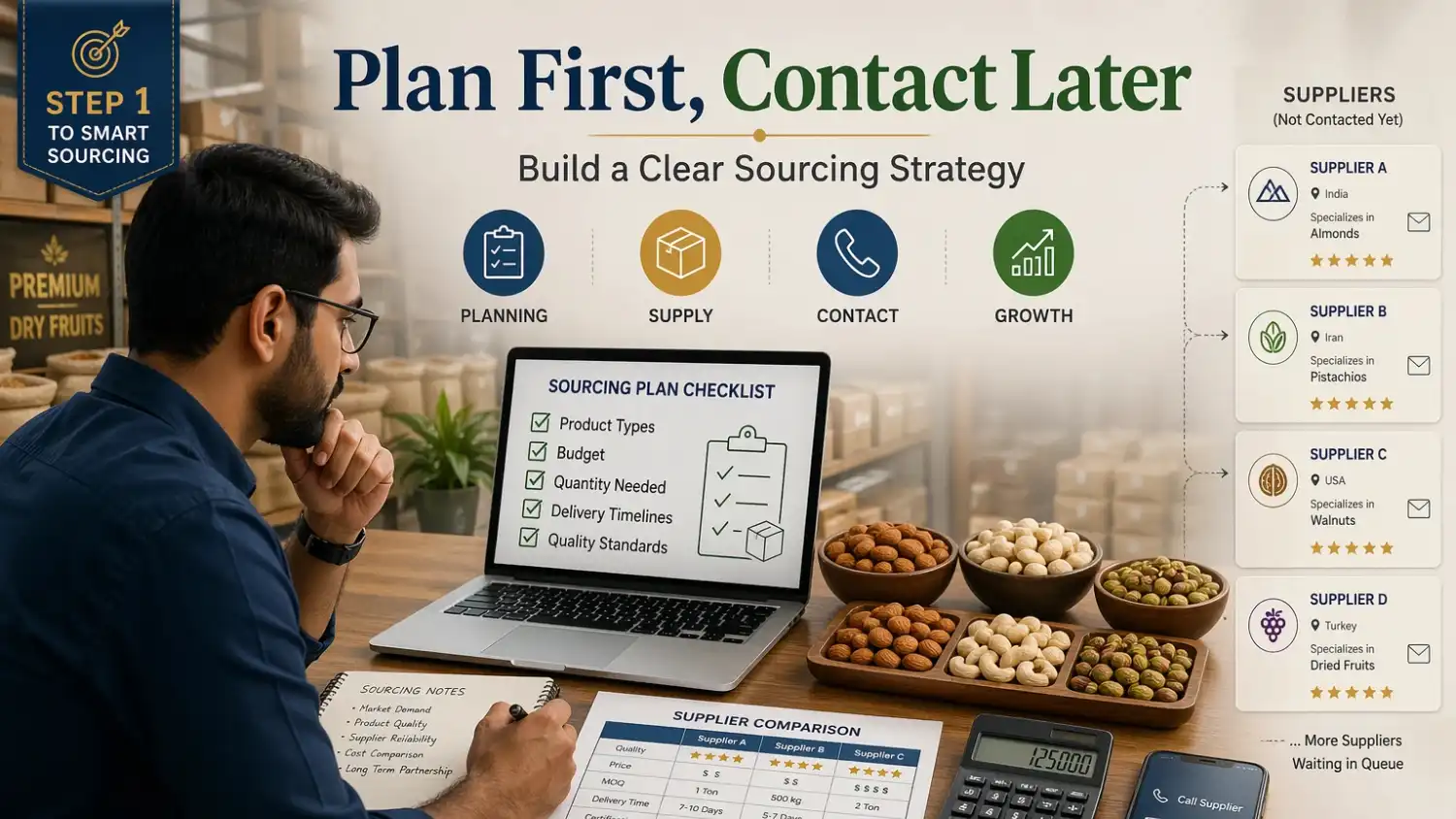 Plan First Contact Later