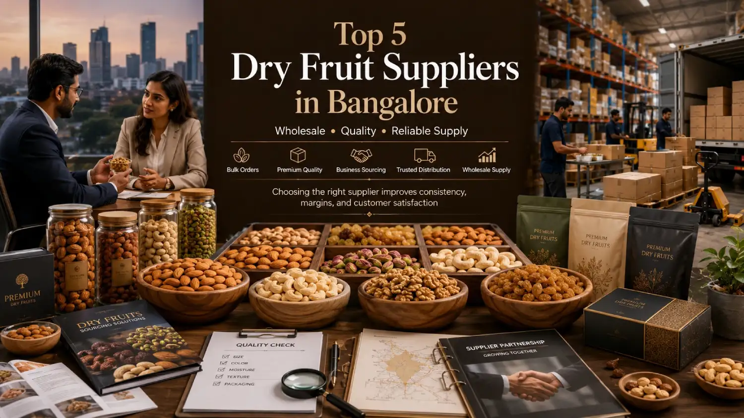 Top 5 Dry Fruit Suppliers in Bangalore