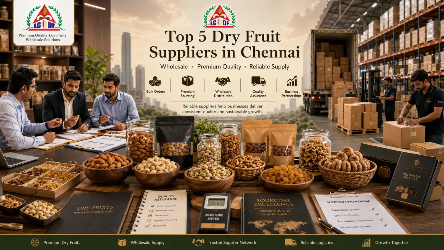 Top 5 Dry Fruit Suppliers in Chennai (2026) | Wholesale Guide